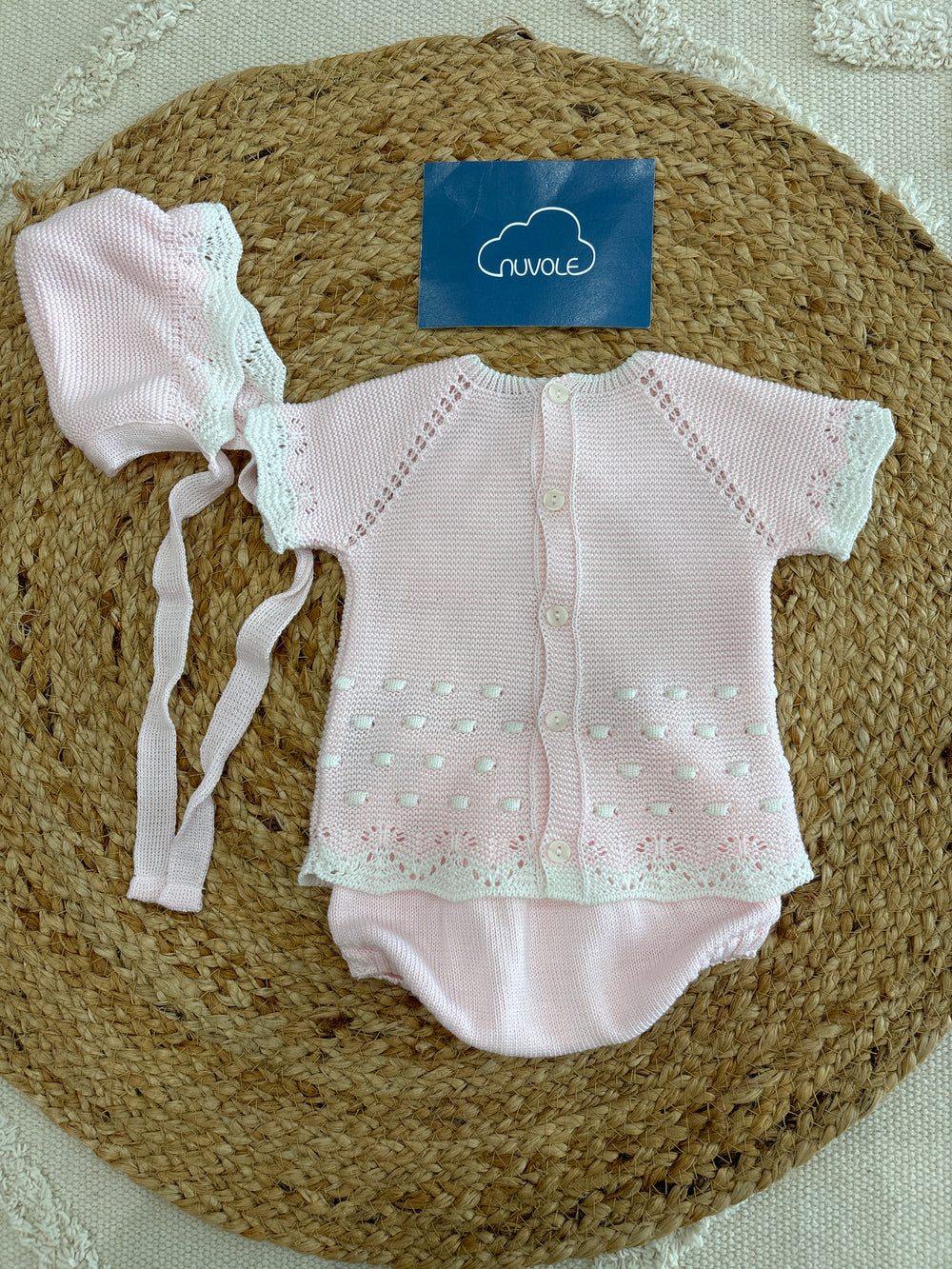 Set nascita rosa
