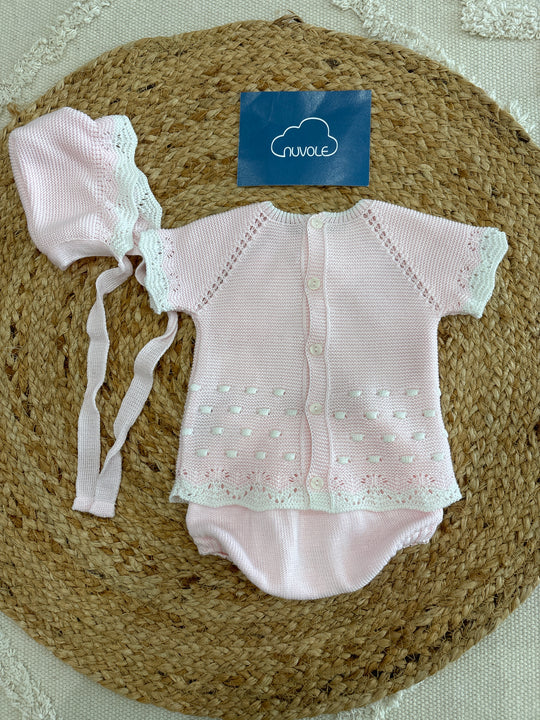 Set nascita rosa