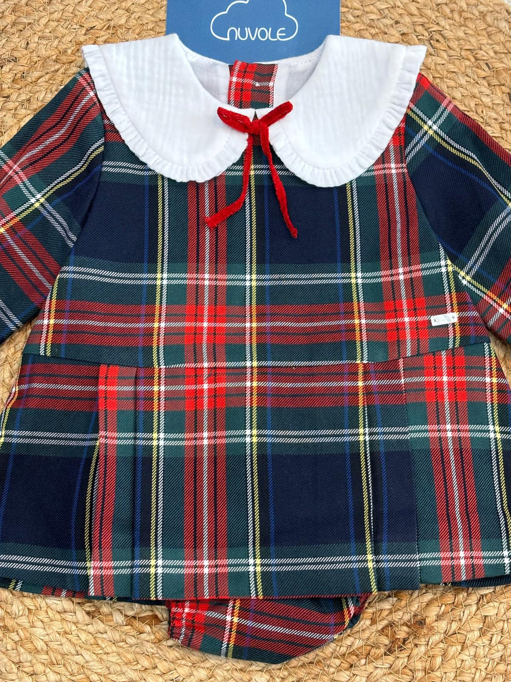 Abitino con culotte scozzese