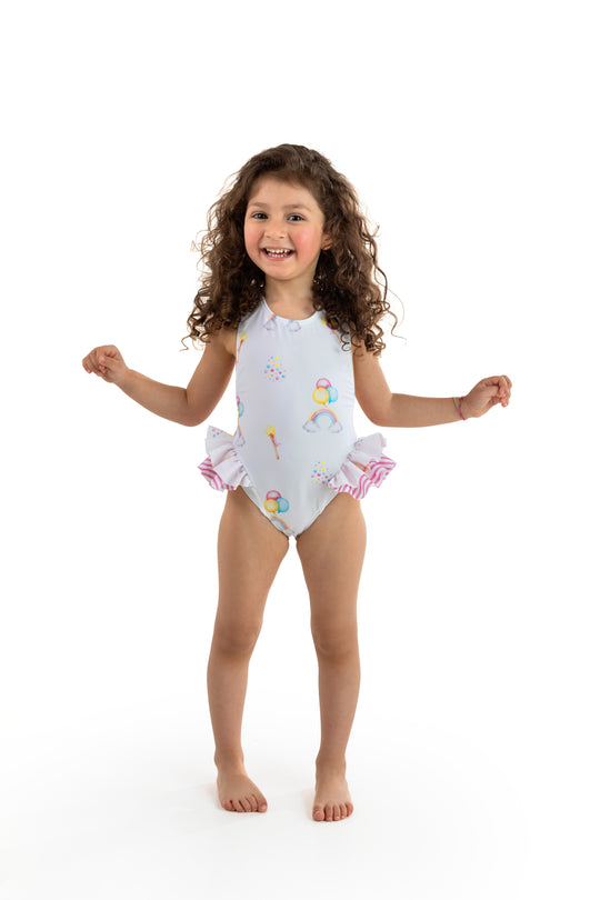 Costume intero rainbow