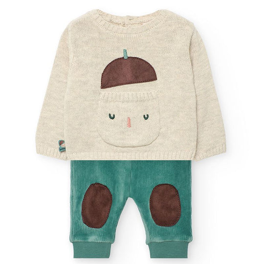 Completo maglione e pantalone