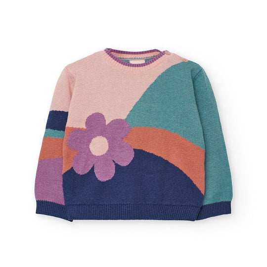 Maglione fiori