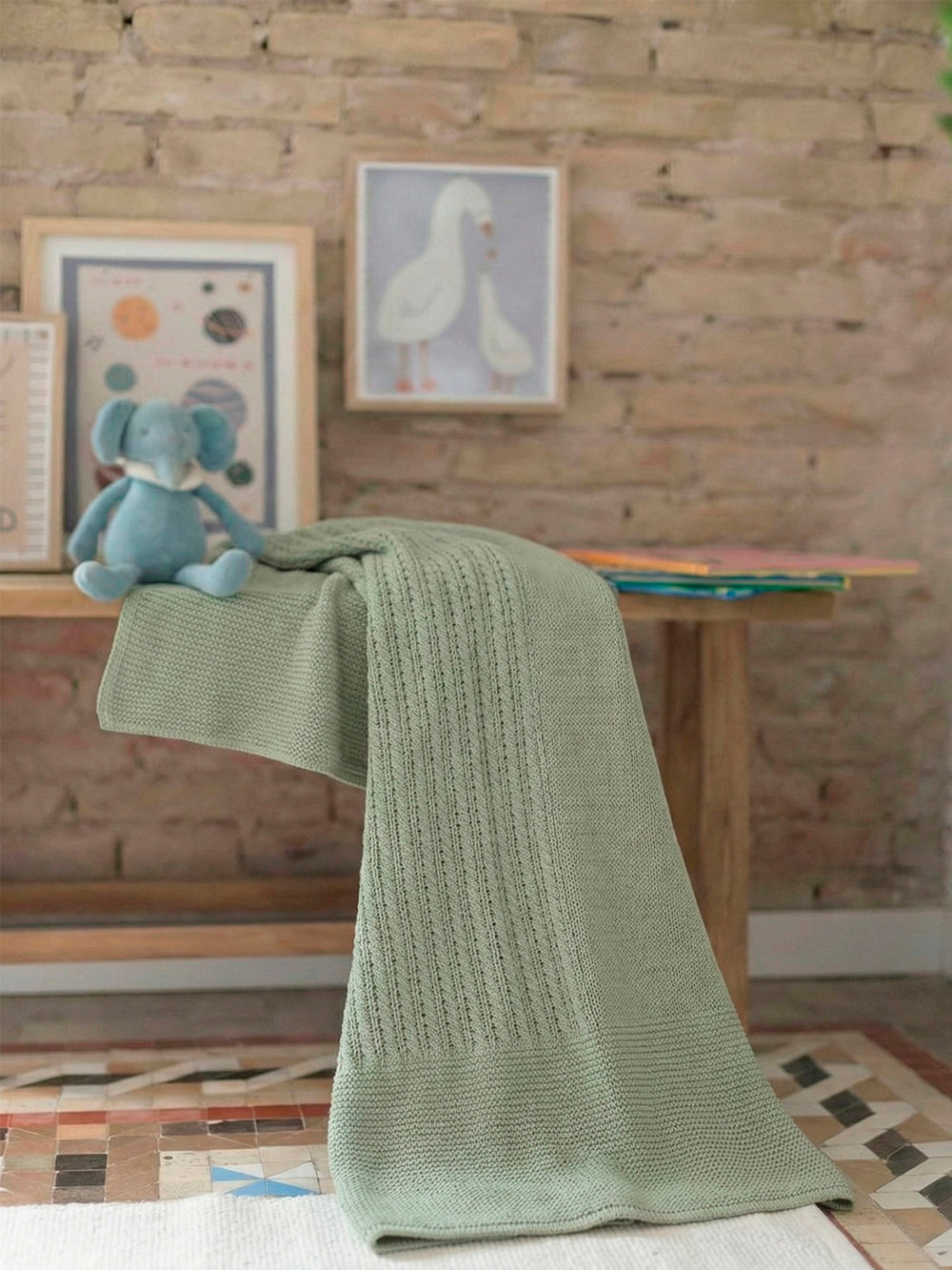 Coperta in lana laurel