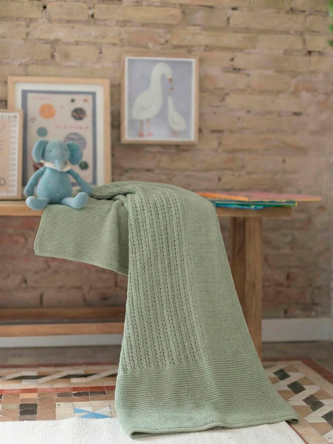 Coperta in lana laurel