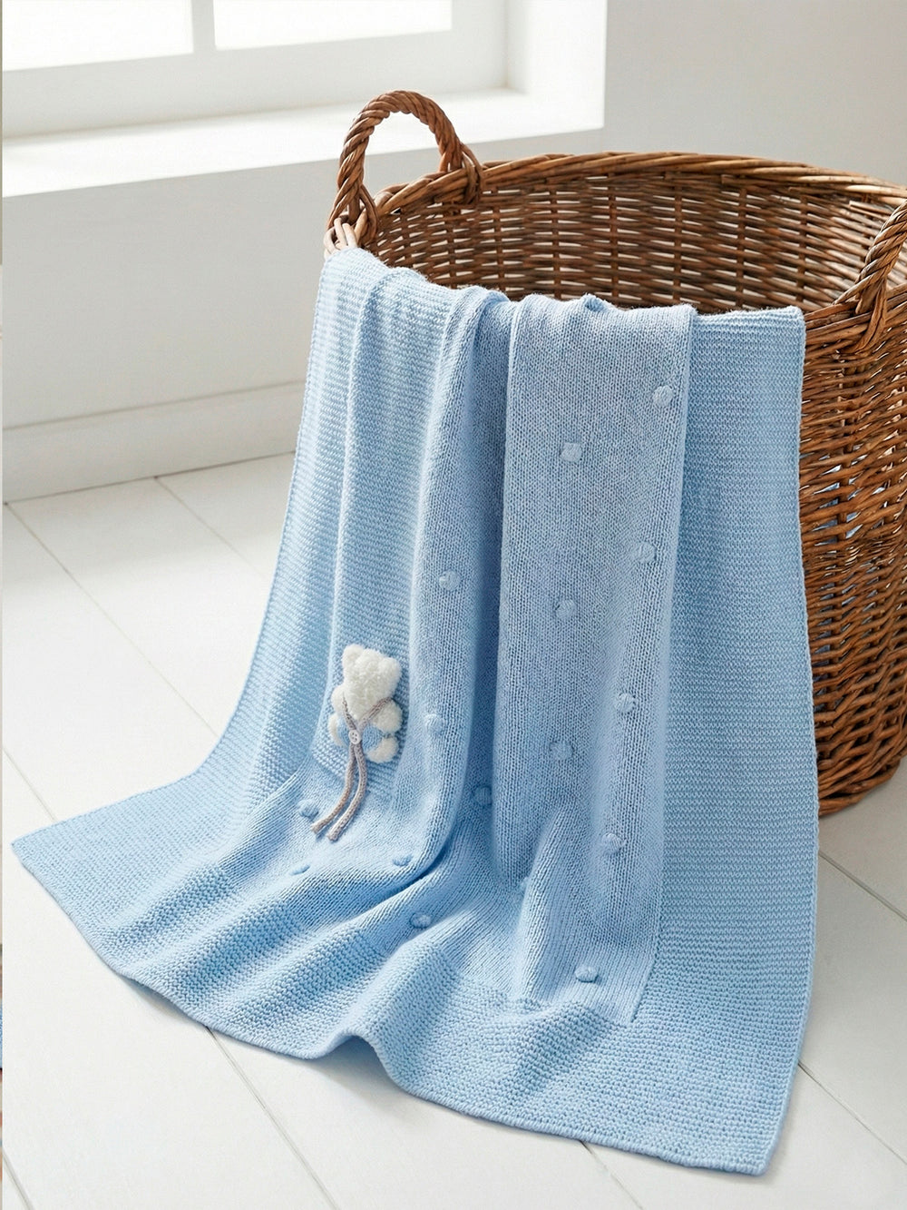 Coperta in lana mongolfiera nube