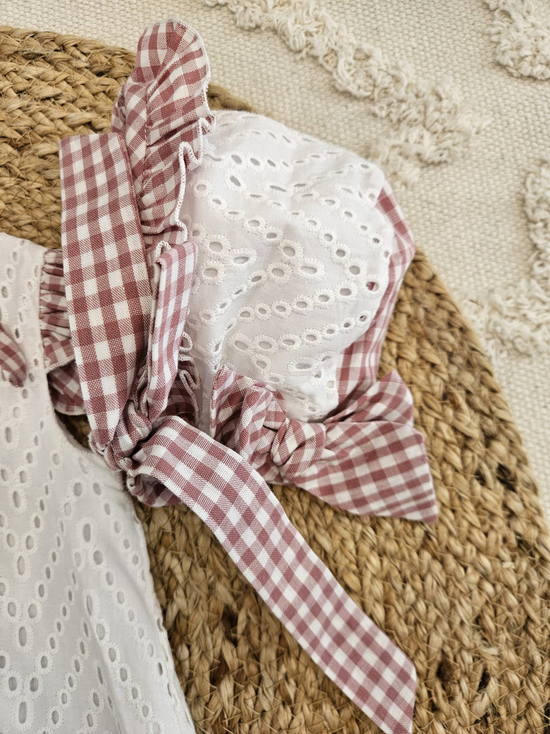 Abitino con culotte e cuffietta