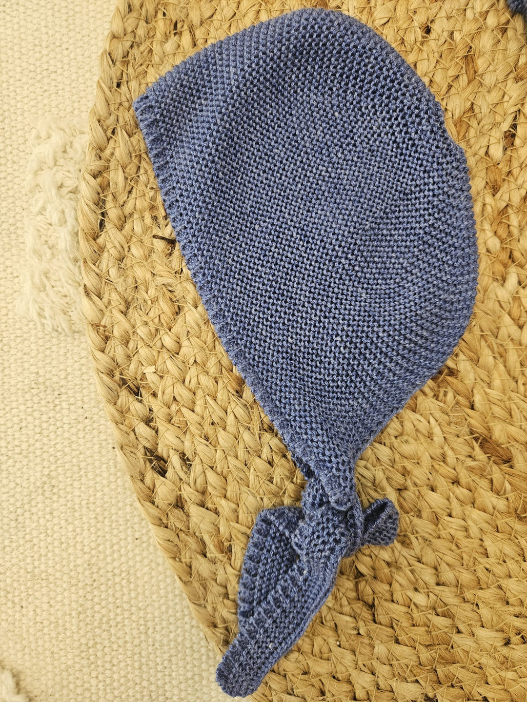 Set nascita in filo blu polo