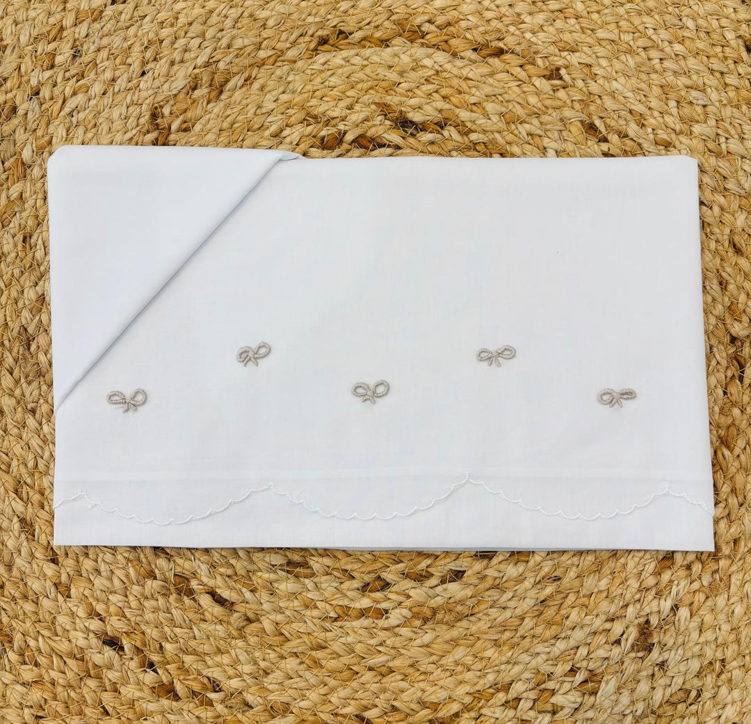 Set Lenzuola Nodo d'Amore tortora