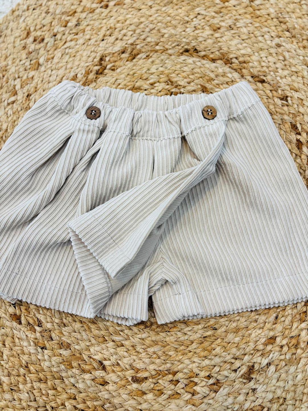 Gonna pantalone in velluto