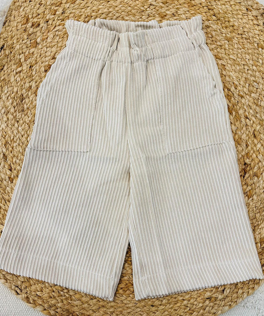 Pantalone a palazzo in velluto