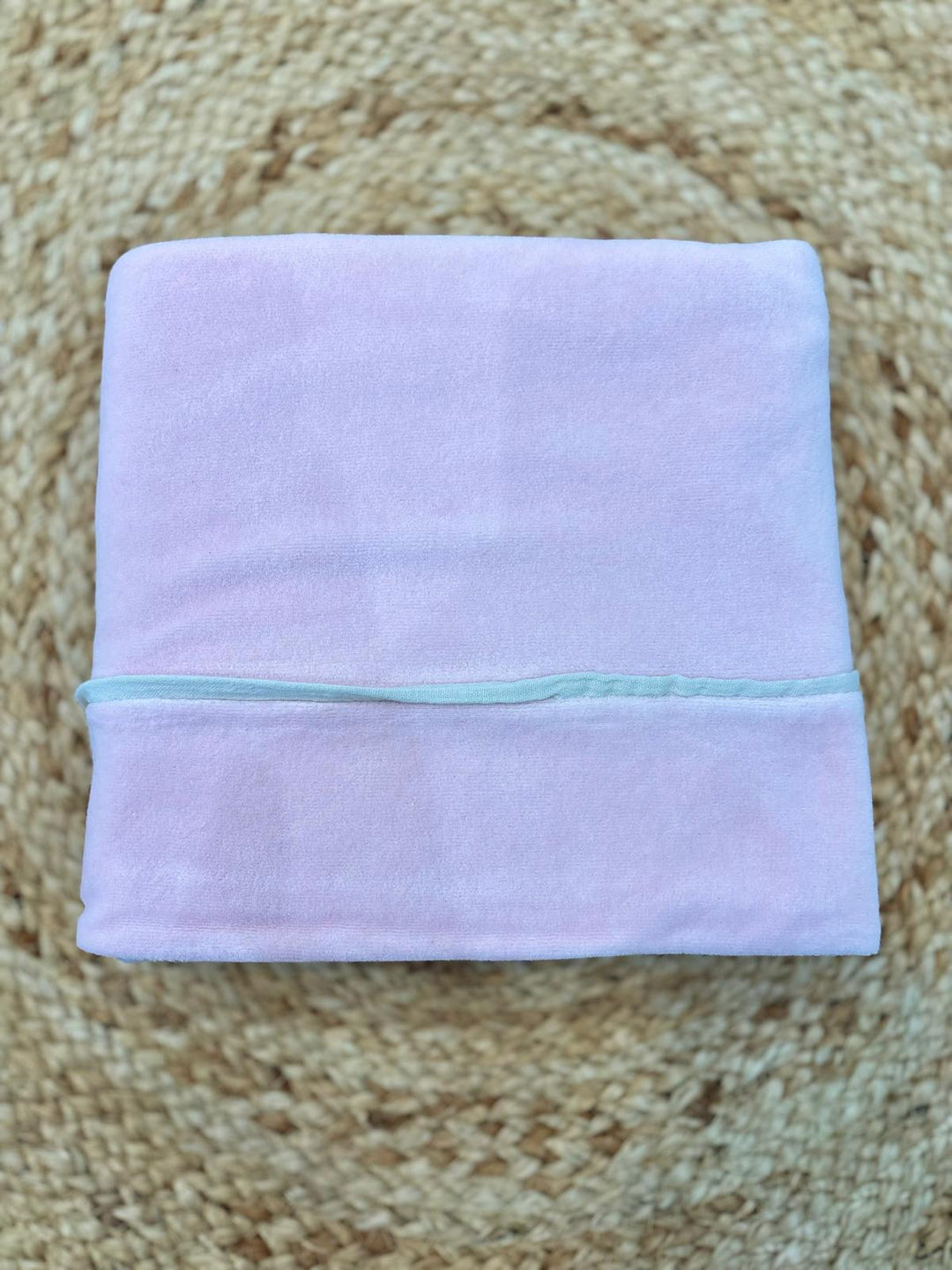 Coperta in ciniglia rosa
