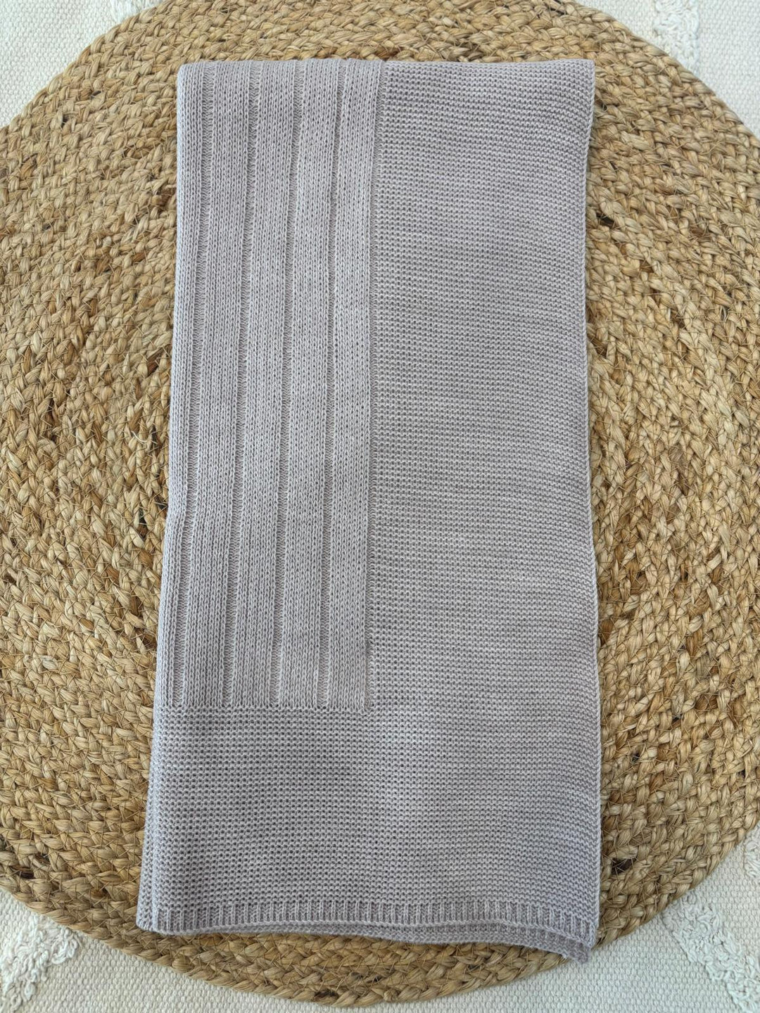 Coperta in lana avellana