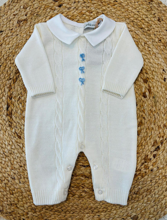 Tutina in lana Nodo d'Amore cielo