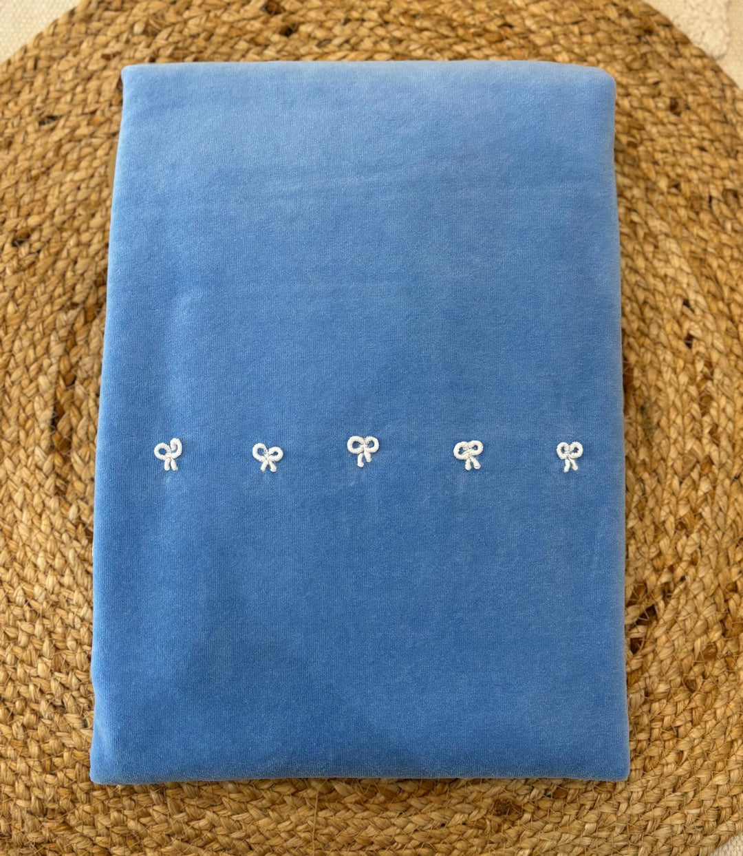 Coperta Nodo d'Amore azzurra