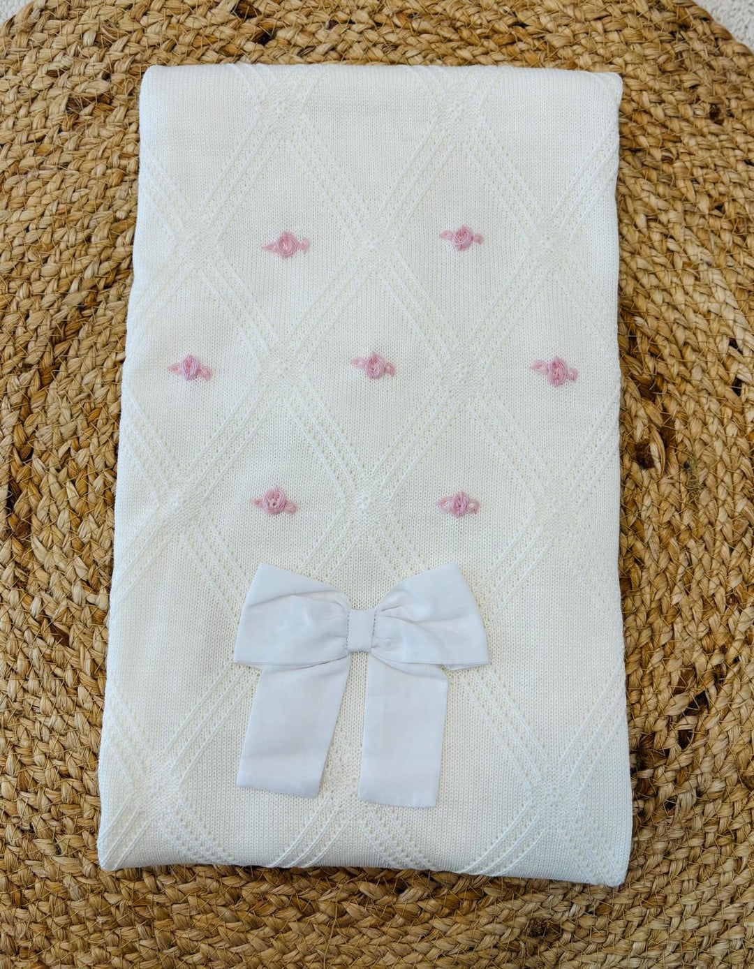 Coperta il lana petalo