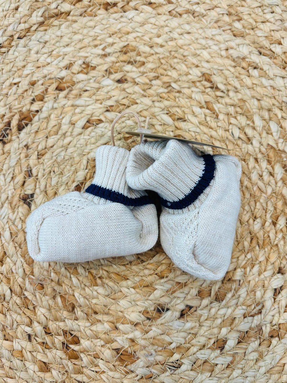 Babbucce in lana Orsetto corda