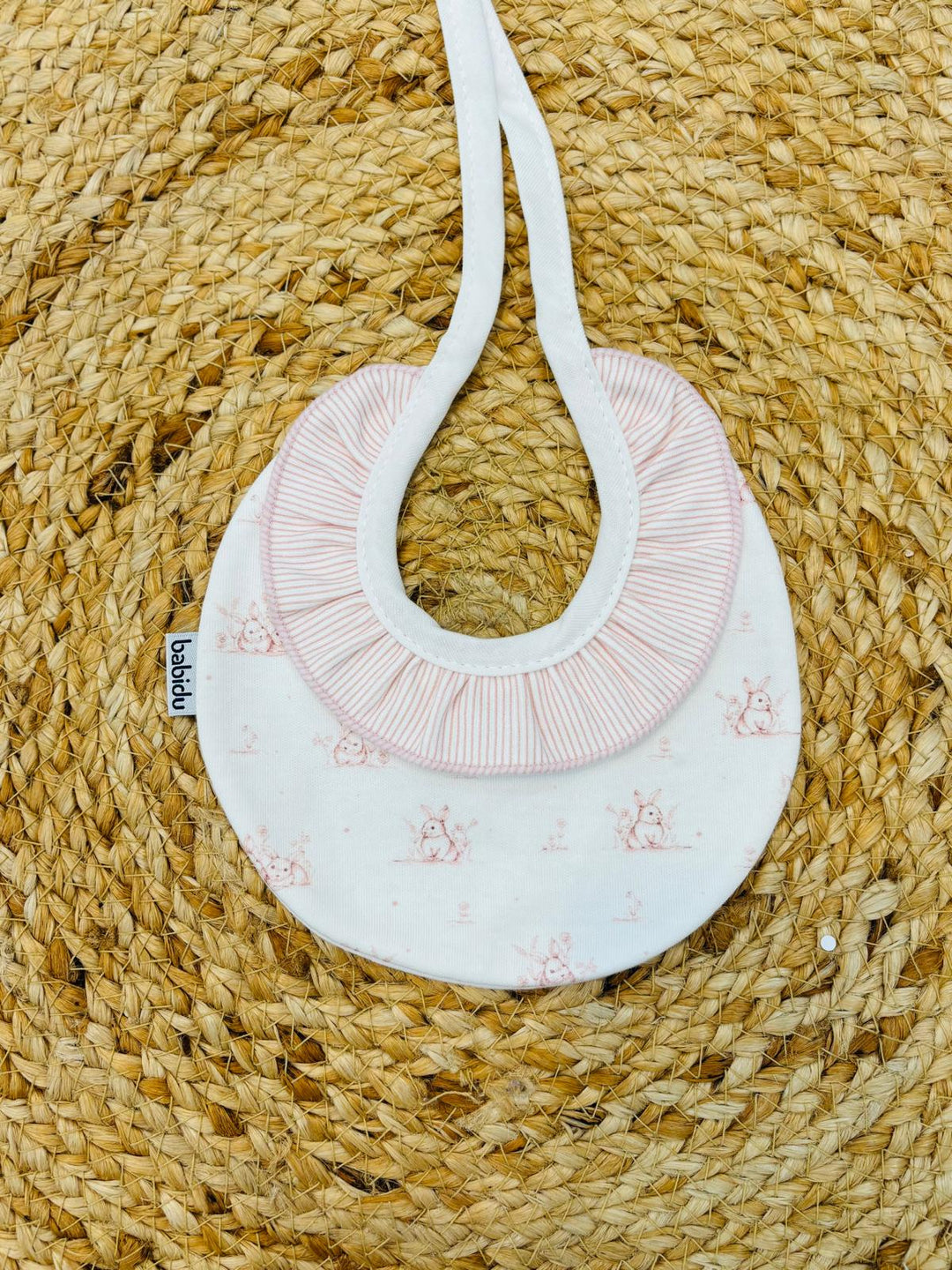 Bavetta coniglietti rosa