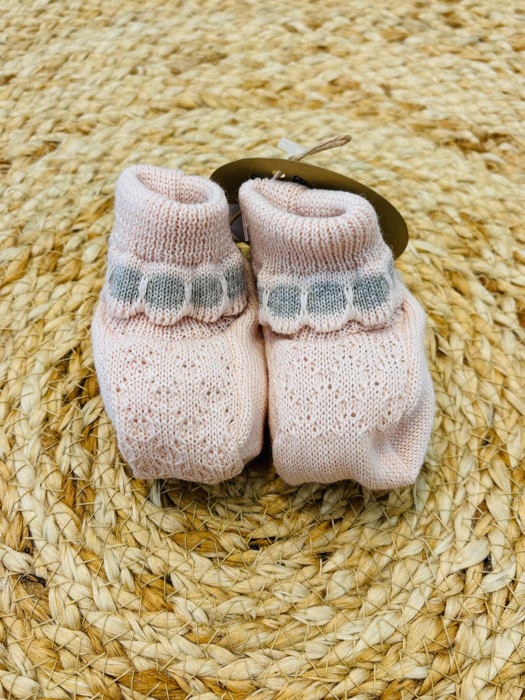 Babbucce in lana cipria
