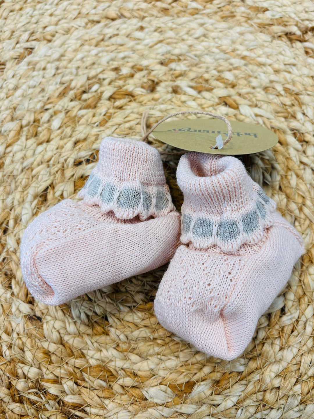 Babbucce in lana cipria