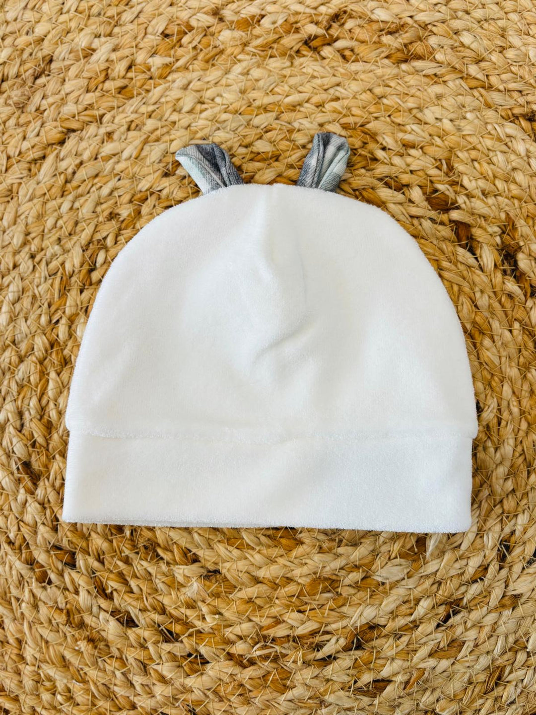 Cappello in ciniglia quadri
