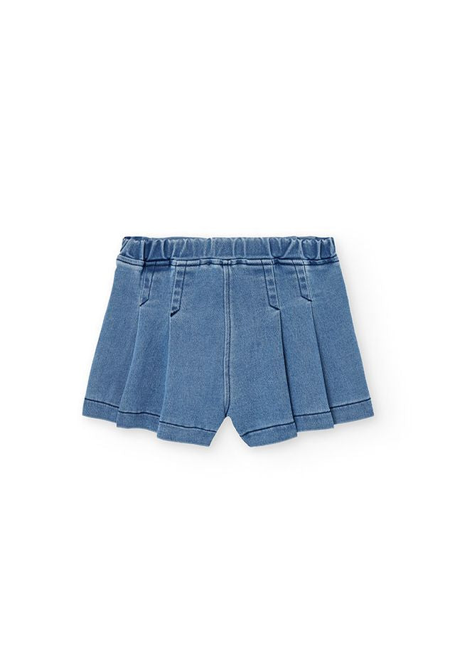 Pantaloncino a pieghe