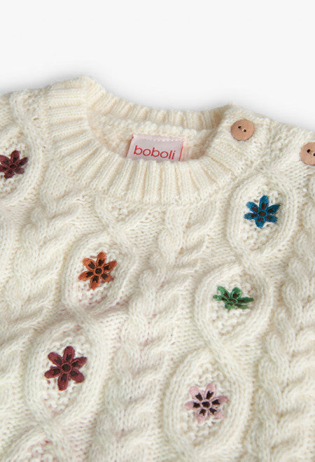 Maglione fiori