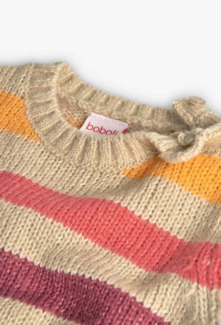 Maglione a righe
