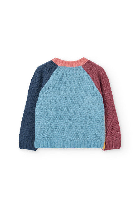 Maglione color block