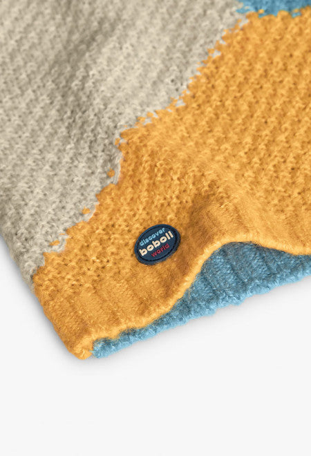 Maglione color block