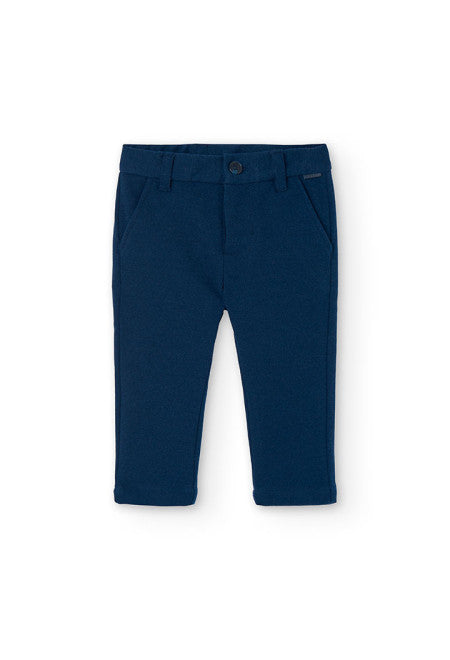 Pantaloni chinos in punto milano