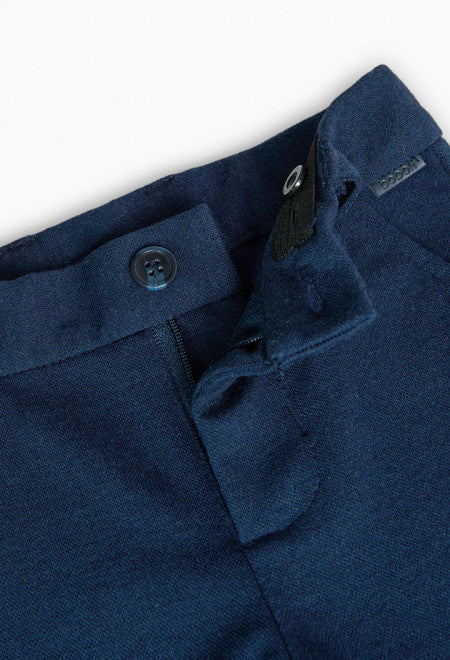 Pantaloni chinos in punto milano
