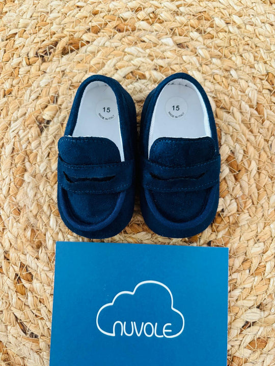 Mocassino blu
