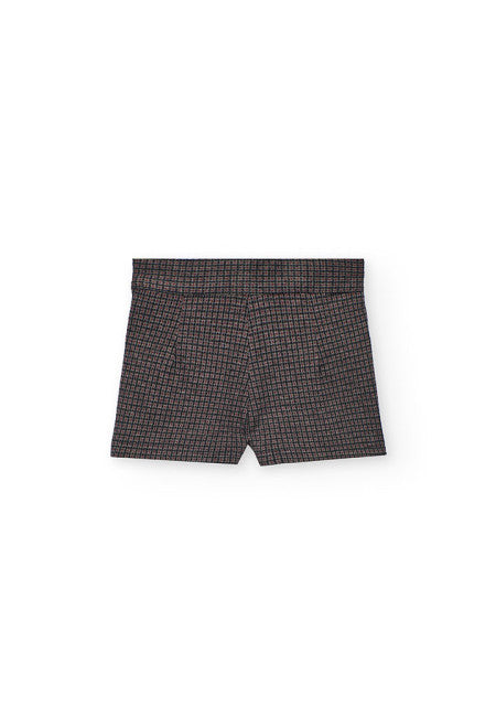 Pantaloncino pie de poule