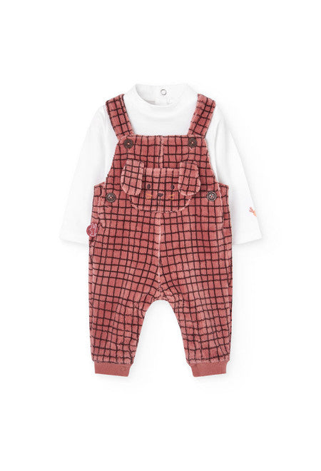 Completo salopette bunny