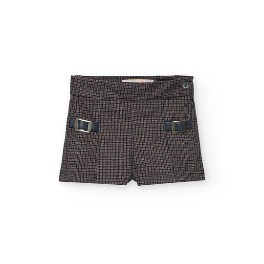 Pantaloncino pie de poule