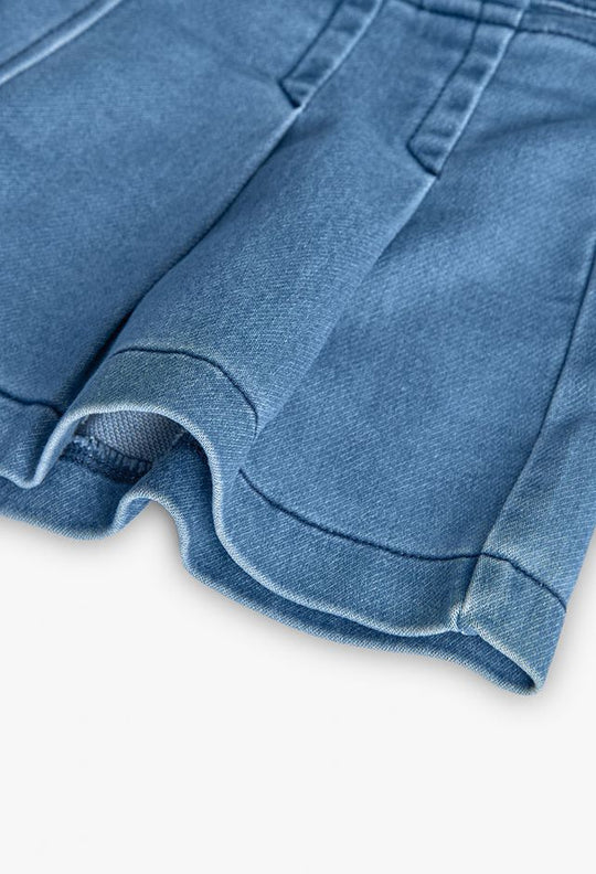 Pantaloncino a pieghe