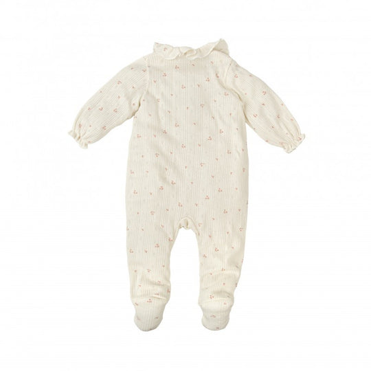 Tutina in cotone pointille