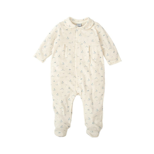 Tutina in cotone pointille