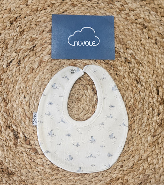 Bavetta in cotone pointille polvere