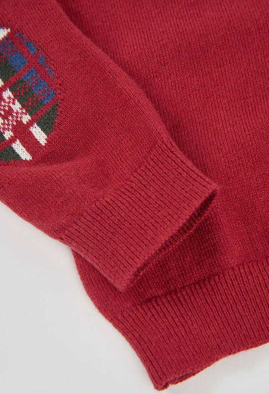 Maglione con ricamo