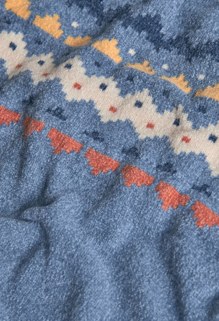 Tutina jacquard in maglia