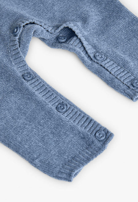 Tutina jacquard in maglia